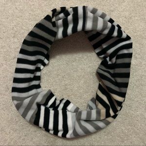 Striped Fleece Scarf